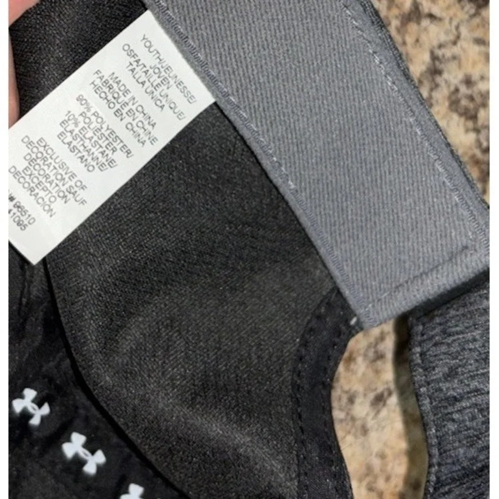 Under Armour Girls Space Dye Renegade Cap Gray Rainbow Stitch‎ Youth Hat OSFA
